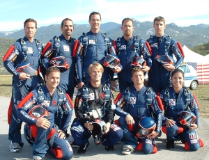 New 8-way world champion Arizona Airspeed with Eliana Rodriguez in Croatia 2004